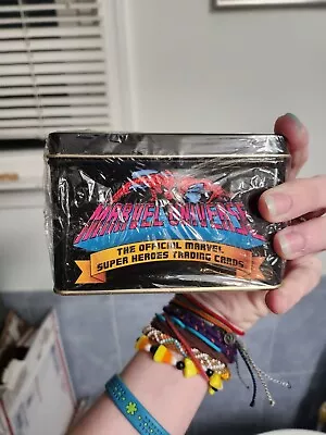 1990 MARVEL UNIVERSE Series 1 SEALED Tin Set  162 Cards  NEW • $695