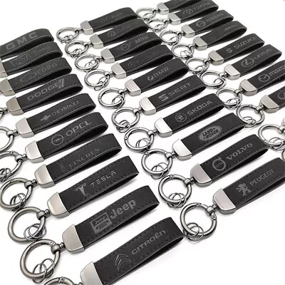 Leather Collection Of Car Keychain Accessories Keyring Pendant Keyholder Gift • $16.19