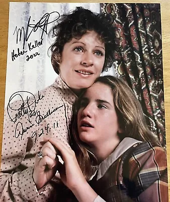 (Annie Sullivan) Patty Duke & Melissa Gilbert (Helen Keller)  Autographed Photo  • $189.95