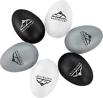 Egg Shakers Set 6 PCS Hand Percussion Shakers Musical Maracas Percussion Instrum • $16.02