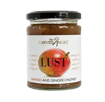 Carved Angel Lust Mango & Ginger Chutney 320g Lust Mango Chutney • £8.99