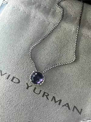 DAVlD YURMAN Petit Chatelaine Pendant Necklace With Amethyst • $200