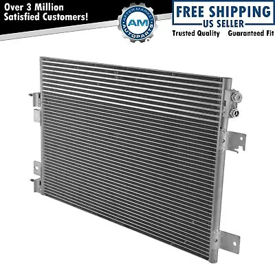 AC Condenser A/C Air Conditioning With Trans Oil Cooler For Chrysler Dodge Jeep • $52.02