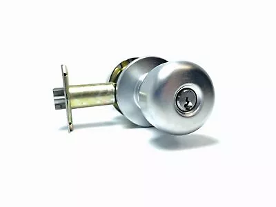 Yale LF5308 380N 26D Cylindrical Door Knob Lockset Satin Chrome • $22.55