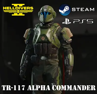 HELLDIVERS 2 TR-117 Alpha Commander Twitch Drops ( STEAM/PS5) • $3.89