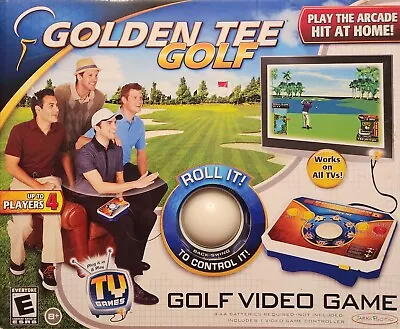 2011 Jakks Pacific GOLDEN TEE Golf Game Plug N Play Home TV Edition • $220