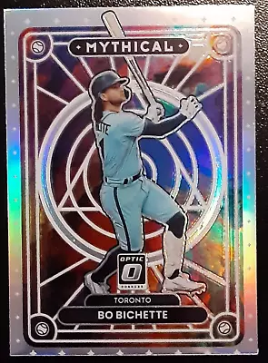 2022 Donruss Optic Holo Prizm Mythical Insert #MTH-13 - Bo Bichette • $3.49