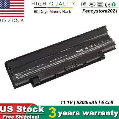 Laptop Battery For Dell Inspiron N4110 N4010 N5010 N5110 N7110 M5010 M3010 J1KND • $16.89