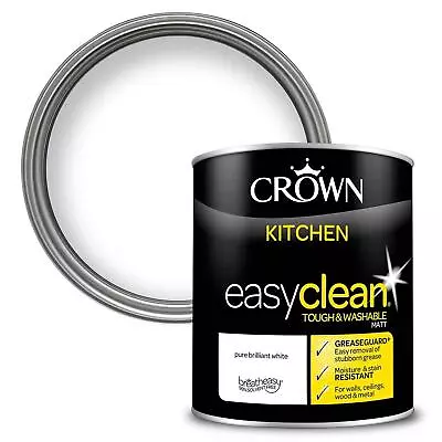 Crown Easyclean Kitchen Brilliant White 1l • £10.84