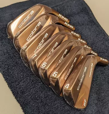 $450 • Buy Cobra KING RF Forged MB Iron Set 4-PW (HEADS ONLY) .355 RH *NEW*