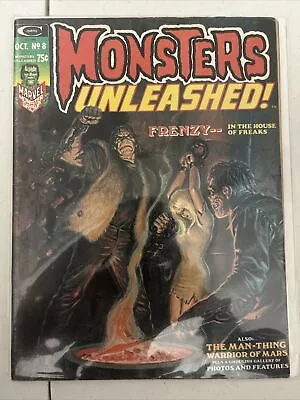 MONSTERS UNLEASHED #8 CURTIS PUBLISHING NEAL ADAMS Marvel Comics • $22.99