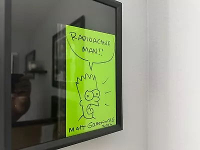 Radioactive Man Hardcover Singed And Sketched By Matt Groening SDCC Exclusive￼ • $300