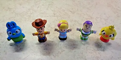 £8.99 • Buy FISHER PRICE LITTLE PEOPLE  DISNEY TOY STORY FIGURES  X 5 ALL DIFFERENT