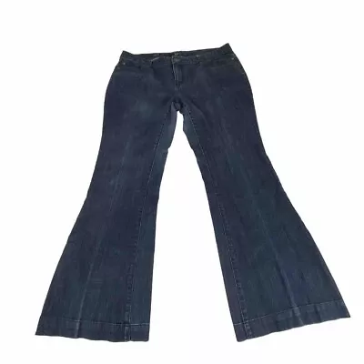 A.n.a. Women’s Jeans Size 16 Inseam 30.5” Dark Wash Modern Fit Flare • $14.19