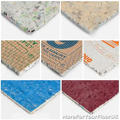 £209.70 • Buy CHEAP Carpet Underlay UK Cloud 9 Underlay CHEAP 8mm 9mm 10mm 11mm 12mm PU Foam