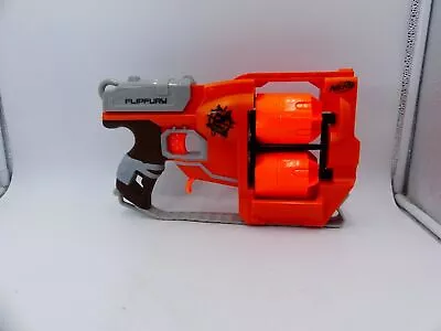 Nerf Zombie Flipfury Blaster Dart Gun Double Drums WORKING • $15.39