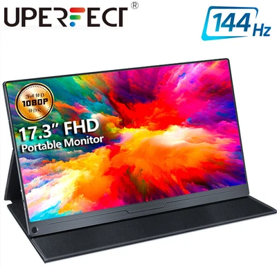 $269 • Buy 17.3  FHD Portable Monitor External Display 144Hz Gaming Monotor For PS4/5 Xbox