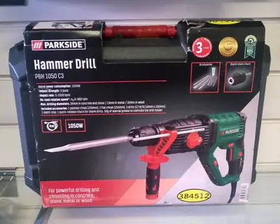 £69 • Buy Parkside Hammer & Chisel Drill (PBH 1050 C3)