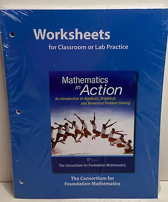 Mathematics In Action 5th Edition Intro Algebraic Worksheets Classroom Or Lab  • $55