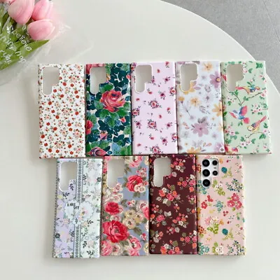 Case For Samsung Galaxy S22 Ultra A53 A33 A12 A32 Shockproof Flower Soft Cover • $5.49