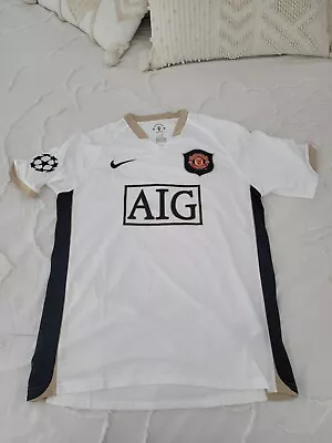 Nike Manchester United Champions League Jersey Shirt 2006-2007 Size Large L • $69.99