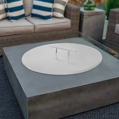 15/16/22Inch Cover Stainless Steel Burner Pan Lid Round/Square Fire Pit Lid  • $33.60