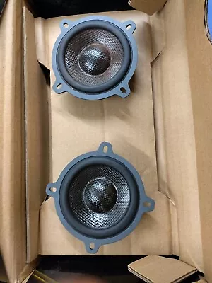 PAIR Infinity Kappa Perfect 300M 3.5  Extreme Performance Carbon Fiber Speakers • $175