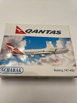 Schabak 1:600 Qantas Boeing 747-400 • $24.95