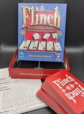 Flinch Original Stockpile Card Game - Vintage 1998 - Hasbro - Used Complete Set • $0.99