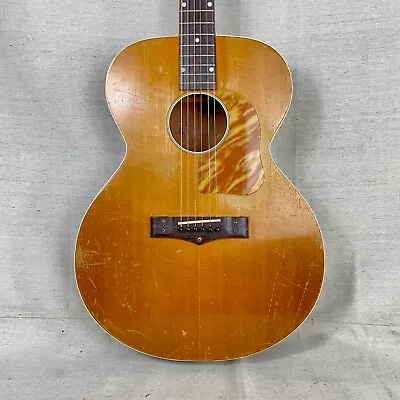 National 1150 1953 Natural Jumbo Concert Vintage Acoustic Guitar • $1250