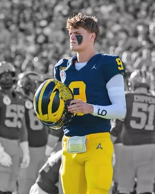 Michigan Wolverines JJ MCCARTHY Glossy 8x10 Photo Spotlight Print Poster • $5.99