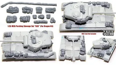 Value Gear 1/35 Allied Tank M26 Pershing Stowage Set  D26  For Dragon Kits • $18.30