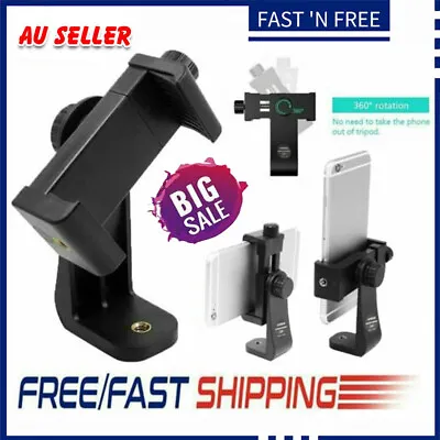 $9.88 • Buy Smartphone Tripod Adapter Cell Phone Holder Mount For IPhone Camera Universal #T