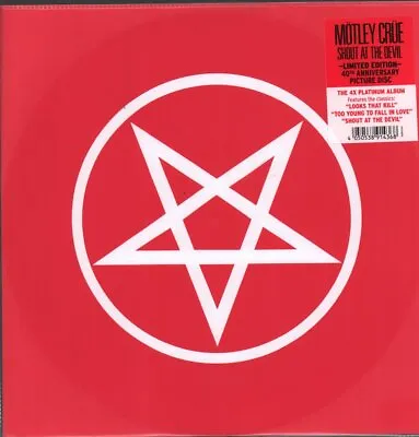 Motley Crue Shout At The Devil (40th Anniversary) LP Vinyl USA BMG USA 2023 • $37.83