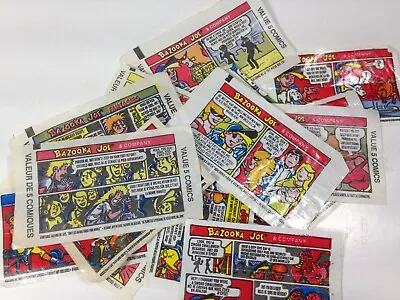 Lot Of 16 Vintage Bazooka Joe Comics Early 90's Canadian English & French • $8.98