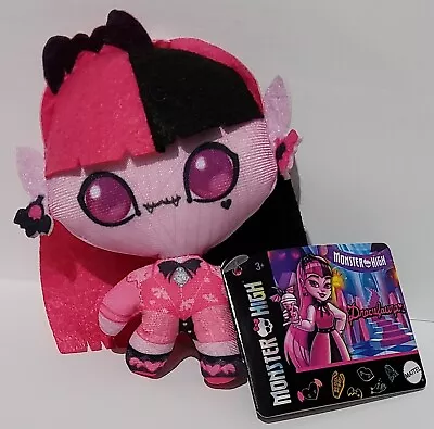 Mattel Monster High G3 Draculaura 4  Mini Plush Doll With Ribbon • $11.99