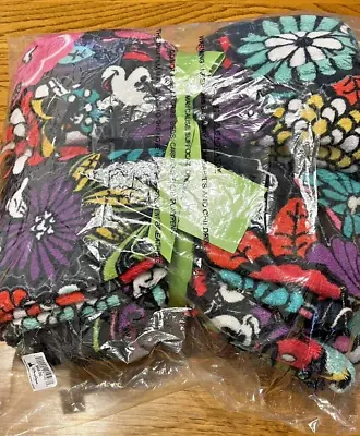 Vera Bradley Disney Mickey And Minnie Mouse Magical Blooms Fleece Blanket NWT!!! • $90