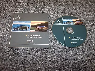 2003-2004 Mercedes Benz CL500 CL600 CL55 CL65 AMG Service Repair Manual DVD • $111.30