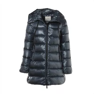 Moncler SUYEN 20 Year Nylon Down Jacket 0 Women's Navy • $665.87