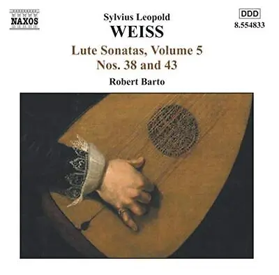 £8.81 • Buy Robert Barto - WEISS: Lute Sonatas Nos. 38 And 43 - Robert Barto CD KGVG The
