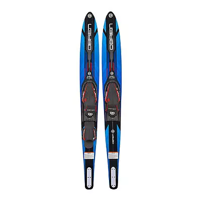 $155.45 • Buy O'Brien Watersports Adult 68 Inches Performer Combo Water Skis, Blue And Black 