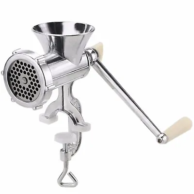 Heavy Duty Hand Operated Meat Mincer Grinder Manual Hand Operated Kitchen Beef • £14.95