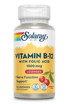 Solaray Vitamin B-12 1000mcg 90 Lozenge • $14.66