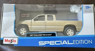 Maisto 1:27 Chevrolet Silverado Special Edition Diecast Metal Ages 3+ New NIB! • $29.97