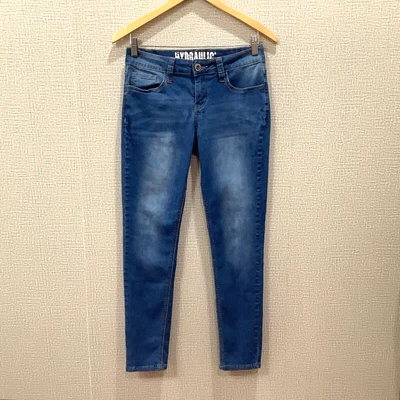 $15 • Buy Curvy Fit Skinny Jeans Soft Denim Sz 7 Hydraulic  Lola   EUC