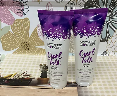 🎀 Not Your Mother's Curl Talk Defining Cream 2 Fl Oz Total Travel Set 2🆕 • $11.49