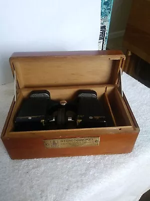 Vintage STEREOBINOKEL Stereoscope Viewer Binoculars Medical Device Xray Stereo • $49.91