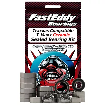 Traxxas Compatible T-Maxx Ceramic Rubber Sealed Bearing Kit • $177.99