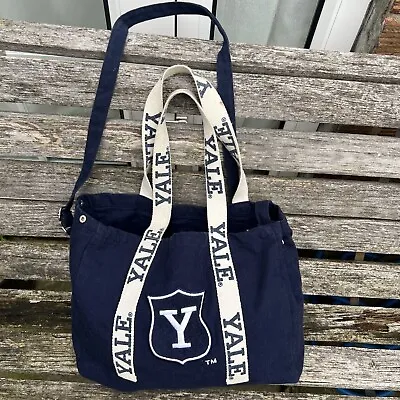 Yale University Collegiate College Retro Embroidered Shoulder Messenger Bag • £19.99