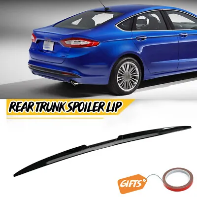 For Ford Fusion Mondeo 2013-2020 Rear Trunk Spoiler Lip Roof Tail Wing PUSticker • $36.95